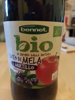 Mängden socker i Succo di mela e mirtillo biologici