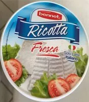 Mängden socker i Ricotta fresca