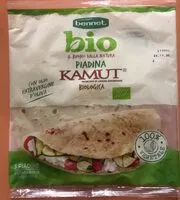 Mängden socker i Piadina Kamut biologica