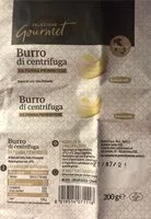 Mängden socker i Burro di centrifuga