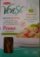 Mängden socker i Penne multicereali senza glutine