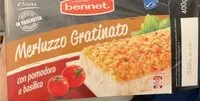 Mängden socker i Merluzzo gratinato con pomodoro e basilico