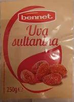 Mängden socker i Uva sultanina