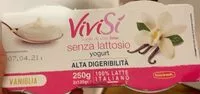 Mängden socker i Yogurt vaniglia senza lattosio