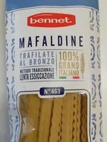 Mängden socker i Mafaldine