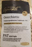 Mängden socker i Orecchiette