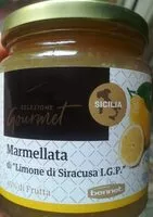 Mängden socker i Marmellata di limone di Siracusa