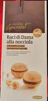 Mängden socker i Baci di Dama alla nocciola