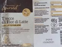 Mängden socker i Tracce fior di latte