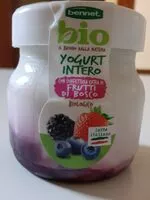 Mängden socker i Yogurt intero con confettura extra di frutti di bosco