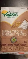 Mängden socker i Farina tipo 2 di grano tenero