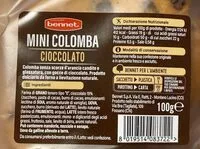 Mängden socker i Mini Colomba Cioccolato