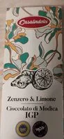 Mängden socker i Cioccolato di Modica IGP zenzero e limonr