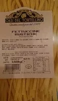 Mängden socker i Fettuccine rustiche