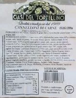 Mängden socker i Cannelloni di carne 500 g