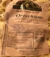 Mängden socker i Orichiette
