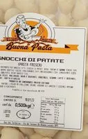 Mängden socker i Gnocchi di patate