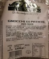 Mängden socker i Gnocchi di patate