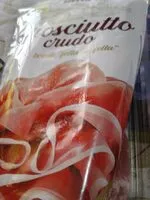 Mängden socker i Prosciutto crudo