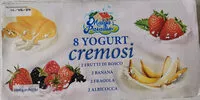 Mängden socker i 8 Yogurt cremosi