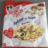 Mängden socker i Tagliatelle ai funghi surgelate