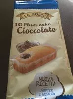 Mängden socker i 10 Plum cake cioccolato