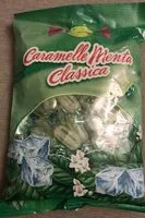 Mängden socker i Caramelle menta classica