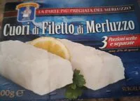 Mängden socker i Cuori di filetto di merluzzo