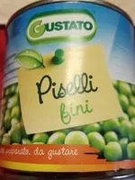 Mängden socker i Piselli fini