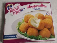 Mängden socker i Mozzarelline panate