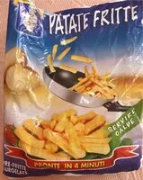 Mängden socker i Patate fritte