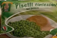 Mängden socker i Piselli surgelati