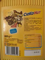 Socker och näringsämnen i Cioko nut