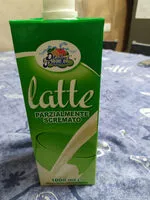 Mängden socker i latte parzialmente scremato UHT