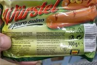 Mängden socker i Wurstel