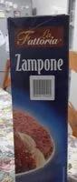 Mängden socker i Zampone la fattoria