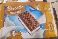 Mängden socker i Biscotto al gusto panna