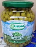 Mängden socker i Piselli extra fini