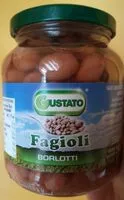 Mängden socker i Fagioli borlotti