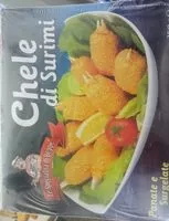 Mängden socker i Chele di surimi