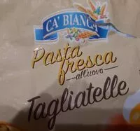 Mängden socker i Tagliatelle