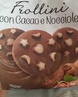 Mängden socker i Frollini con cacao e nocciole