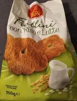 Mängden socker i Le Bon Frollini con Riso e Latte