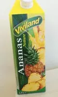Mängden socker i Ananas Bevi Landia 1 L E Mezzo