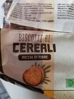 Mängden socker i Biscotti ai cereali