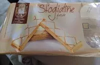 Mängden socker i Sfogliatine glassate