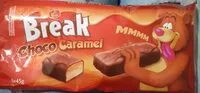 Mängden socker i Break choco caramel