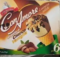 Mängden socker i Cono ciocco vaniglia