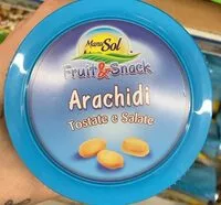 Mängden socker i Arachidi tostate e salate