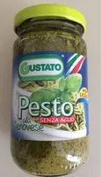 Mängden socker i Pesto senza aglio
